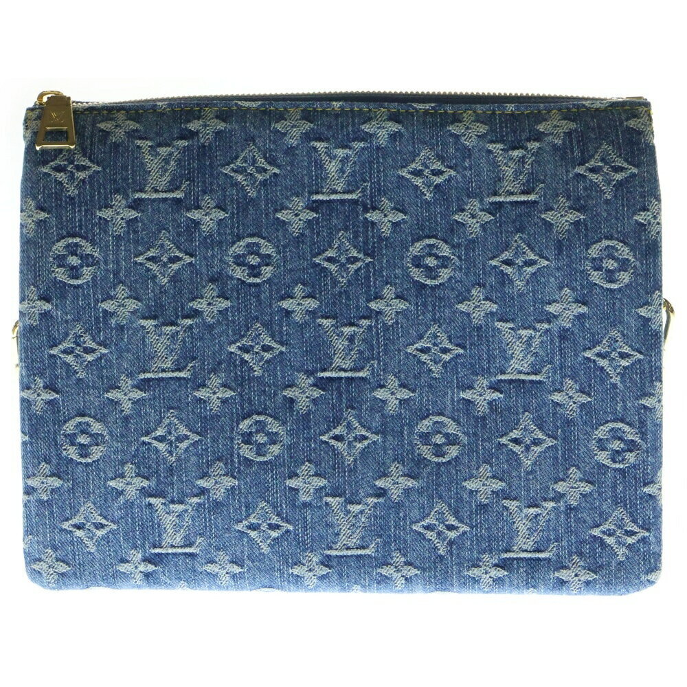 Louis Vuitton Monogram Denim Coussin